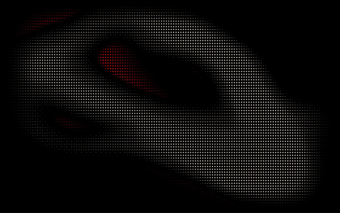 Soft currents, written in dots, dashes and crosses.